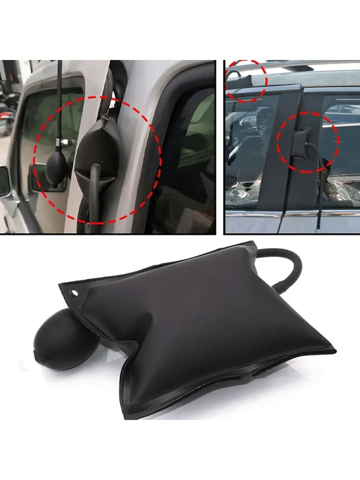 Car Door Window Installation Positioning Air Cushion Locksmith Airbag Auto Air Wedge Airbag Lock Pick Set Opener Tool