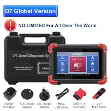 XTOOL D7 Upgraded Configuration Tool for Vehicle Diagnostic All Systems Automotive Scanner Two-way Control ECU Coding 38 Services CANFD DOIP FCA